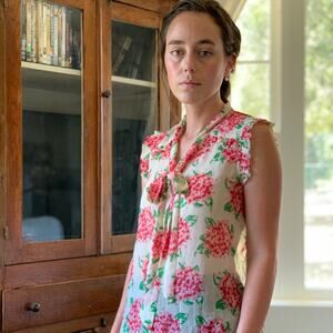 Fun 2 Fun Floral Blouse, Size S